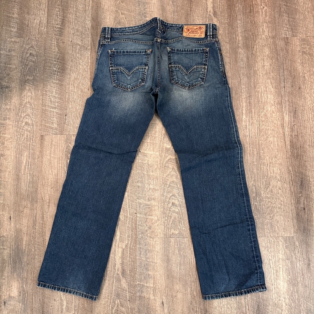 Diesel Industry LARKEE Jeans Workwear Distressed Straight Leg Men's 32x30 - Picture 2 of 15